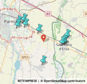 Mappa Strada Viazza di Martorano, 43123 Parma PR, Italia (4.17455)