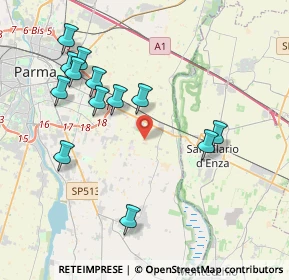 Mappa Strada Viazza di Martorano, 43123 Parma PR, Italia (4.18769)