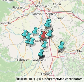 Mappa 12035 Racconigi CN, Italia (9.93)