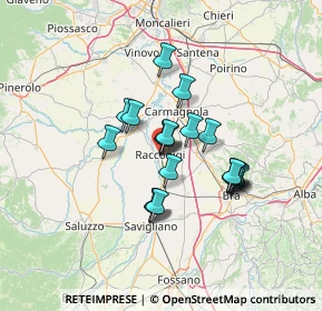 Mappa 12035 Racconigi CN, Italia (10.2875)