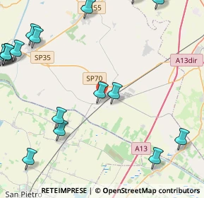 Mappa Via XX Settembre, 44028 Poggio Renatico FE, Italia (6.593)