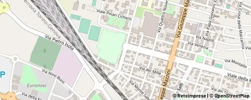 Mappa Novi Ligure