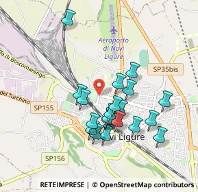 Mappa Via Francesco Crispi, 15067 Novi Ligure AL, Italia (0.8255)