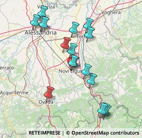 Mappa Via Francesco Crispi, 15067 Novi Ligure AL, Italia (15.50353)