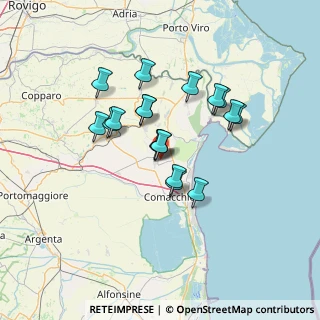 Mappa SP 21, 44023 Lagosanto FE, Italia (11.08444)