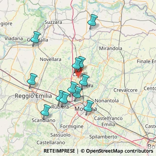 Mappa Via Calabria, 41012 Carpi MO, Italia (14.27083)
