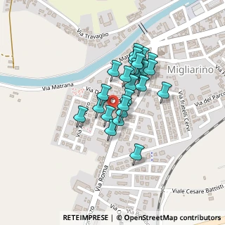 Mappa Via Roma, 44027 Migliarino FE, Italia (0.15556)