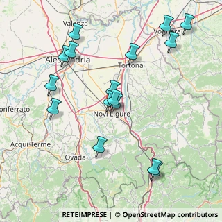 Mappa Via Tortona, 15067 Novi Ligure AL, Italia (17.25625)