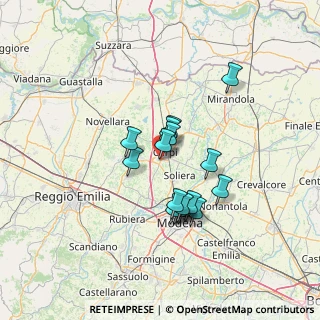 Mappa Via Belluno, 41012 Carpi MO, Italia (10.76375)