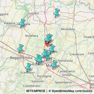 Mappa Via Lidice, 41012 Carpi MO, Italia (14.045)