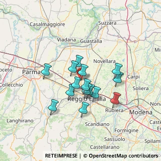 Mappa Via Sandro Pertini, 42023 Cadelbosco di Sopra RE, Italia (10.63333)
