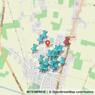 Mappa Via Sandro Pertini, 42023 Cadelbosco di Sopra RE, Italia (0.4085)