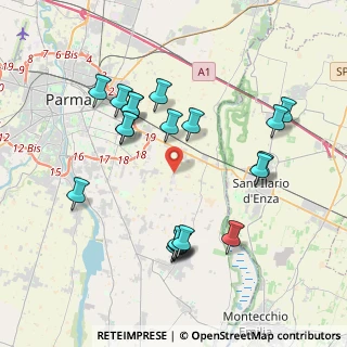 Mappa Via Quingenti, 43123 San Prospero PR, Italia (3.986)
