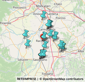 Mappa Piazza Andrea Burzio, 12035 Racconigi CN, Italia (10.635)