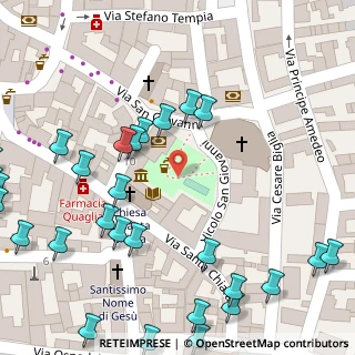 Mappa Piazza Andrea Burzio, 12035 Racconigi CN, Italia (0.07857)