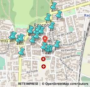Mappa Piazza Andrea Burzio, 12035 Racconigi CN, Italia (0.207)