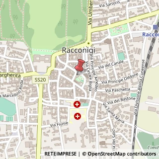 Mappa Via Giuseppe Garibaldi, 1, 12035 Racconigi, Cuneo (Piemonte)