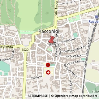 Mappa Via San Giovanni, 116, 12035 Racconigi, Cuneo (Piemonte)