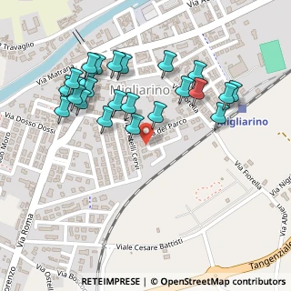 Mappa Via del Parco, 44027 Migliarino FE, Italia (0.26)