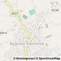 Mapa Bagnolo Piemonte