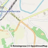 Kaart Nizza Monferrato