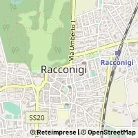 Karte Racconigi