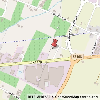 Mappa Via Oratorio, 35, 42015 Correggio, Reggio nell'Emilia (Emilia Romagna)