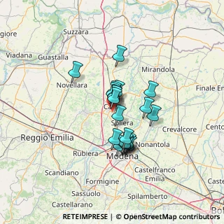 Mappa Via Lucania, 41012 Carpi MO, Italia (9.407)