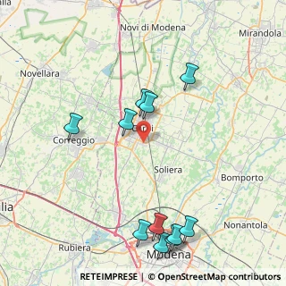 Mappa Via Lucania, 41012 Carpi MO, Italia (9.56455)