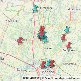 Mappa Via Lucania, 41012 Carpi MO, Italia (7.038)
