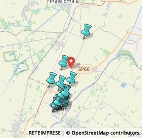 Mappa Via Salvi, 44042 Cento FE, Italia (3.90063)