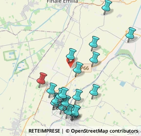 Mappa Via Salvi, 44042 Cento FE, Italia (4.4795)