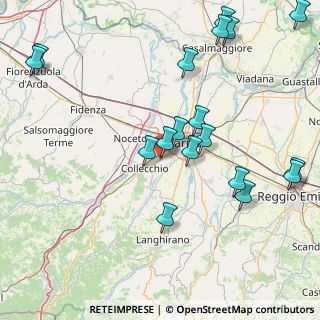 Mappa Strada Biscie, 43044 Collecchio PR, Italia (19.59056)
