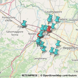 Mappa SR 62, 43044 Collecchio PR (11.83105)