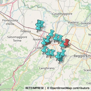Mappa SR 62, 43044 Collecchio PR (10.6445)