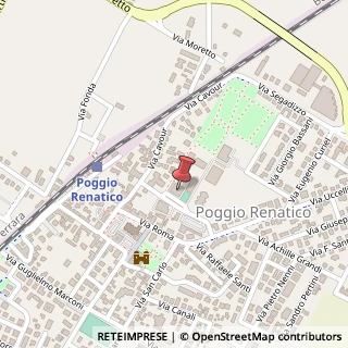 Mappa Via Salvo D'Acquisto, 5/a, 44028 Poggio Renatico, Ferrara (Emilia Romagna)