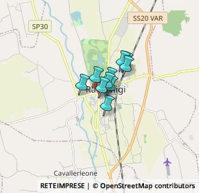 Mappa Via Felice Govean, 12035 Racconigi CN, Italia (1.04455)