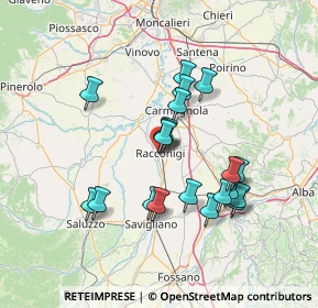 Mappa Via Felice Govean, 12035 Racconigi CN, Italia (12.887)