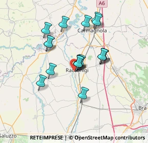 Mappa V.M, 12035 Racconigi CN, Italia (5.97471)