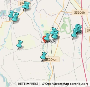 Mappa V.M, 12035 Racconigi CN, Italia (4.44421)