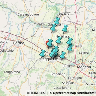 Mappa Via G. Galilei, 42023 Cadelbosco di Sopra RE, Italia (9.50125)