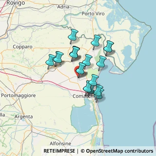 Mappa Via S. Venanzio, 44023 Lagosanto FE, Italia (9.811)
