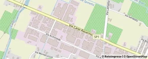 Mappa Modena