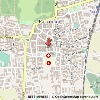 Mappa Via Principessa Jolanda, 19, 12035 Racconigi, Cuneo (Piemonte)