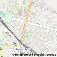 Mapa Novi Ligure