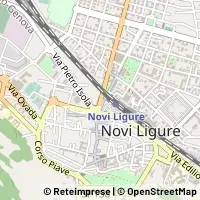 Mapa Novi Ligure
