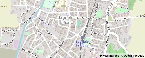 Mappa Bagnolo in Piano