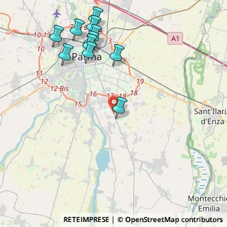 Mappa SP513, 43123 Parma PR, Italia (4.97636)