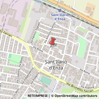 Mappa Via Edmondo de Amicis, 14, 42049 Sant'Ilario d'Enza, Reggio nell'Emilia (Emilia Romagna)