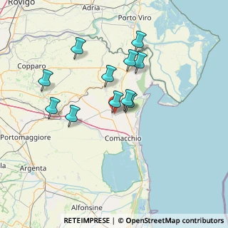 Mappa Via Donatori di Sangue, 44023 Lagosanto FE, Italia (12.66727)